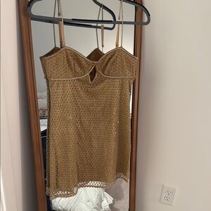 For Love and Lemons: Glitter Slip Dress